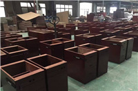 根據(jù)辦公家具訂單制定嚴謹生產(chǎn)計劃，辦公家具工廠年前最后沖刺